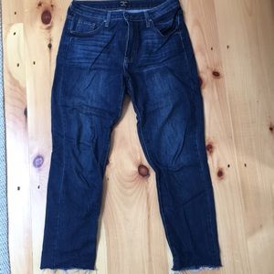 Just Black frayed jeans